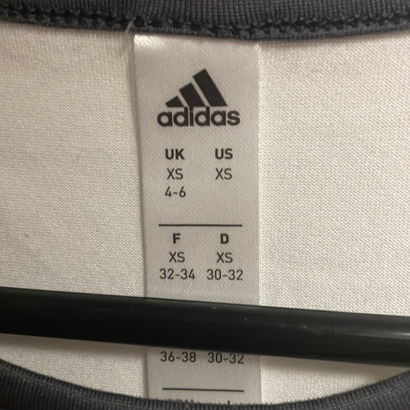 Female adidas tank white and grey - Picture 2 of 4